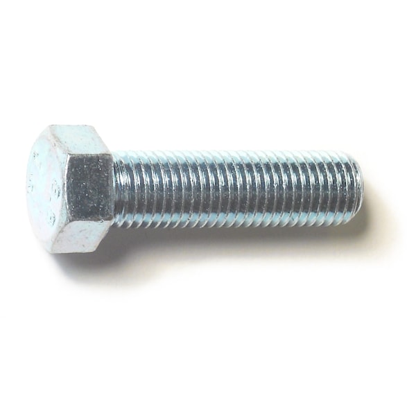 Midwest Fastener Class 8.8, M10-1.25 Hex Head Cap Screw, Zinc Plated Steel, 35 mm L, 6 PK 31024 - main